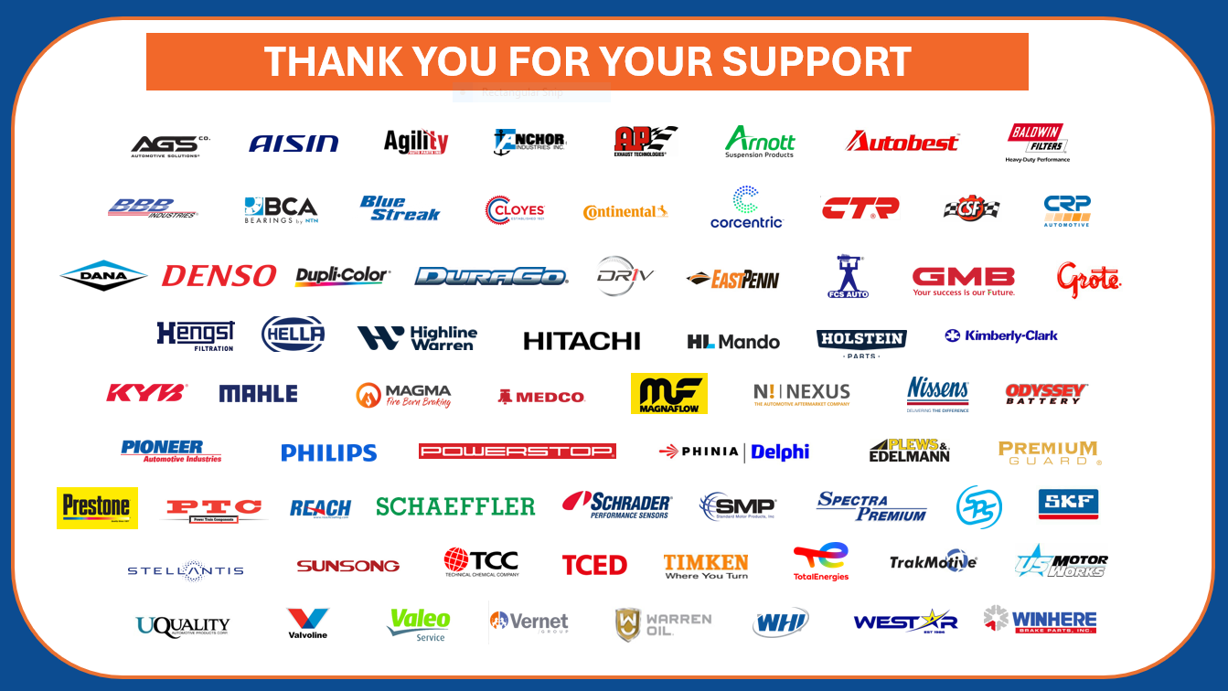 Thank you to our sponsors!